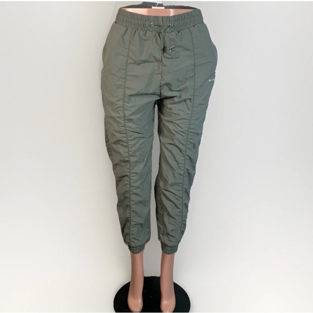 Wilo The Label Pants Women small  Anthropologie Wind Pants Jogger Nylon